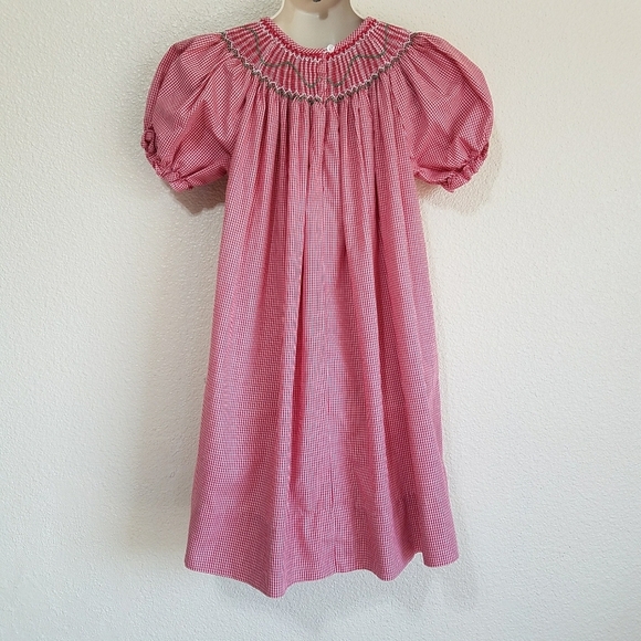 Ragsland Girl's Ladybug Vintage Dress - Picture 2 of 8